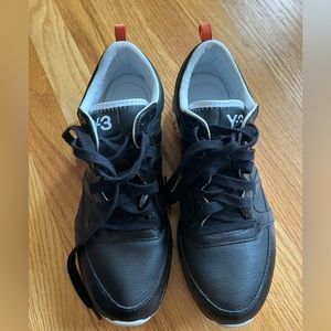 New Y-3 Yohji Yamamoto Adidas ART Black Casual Designer Sneaker G17514 size 9